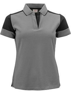 Printer Prime Polo Women Dámské piqué polo z těžké bavlny 61.5025 anthracite/black