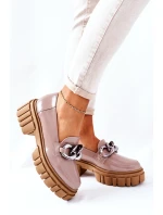 Dámské Boty Kůže Cappuccino model 21561812 - Laura Messi