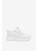 Pánské sportovní tenisky Lehký Materiál Big Star model 22185581 Bílé - Big Star Shoes Pánské sportovní tenisky Lehký Materiál Big Star model 22185581 Bílé - Big Star Shoes
