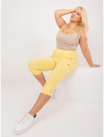 Spodnie AT SP model 19658773 jasny żółty - FPrice Spodnie AT SP model 19658773 jasny żółty - FPrice