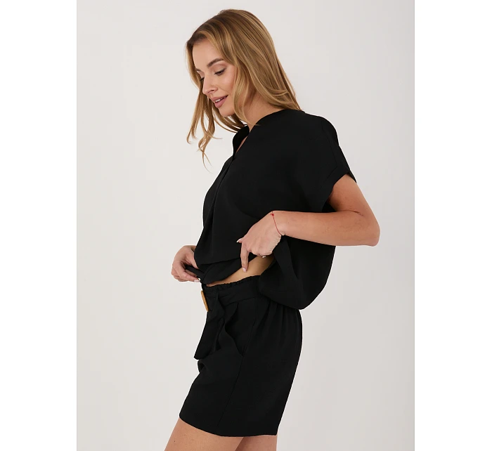 Szorty model 22089593 czarny - FPrice Szorty model 22089593 czarny - FPrice