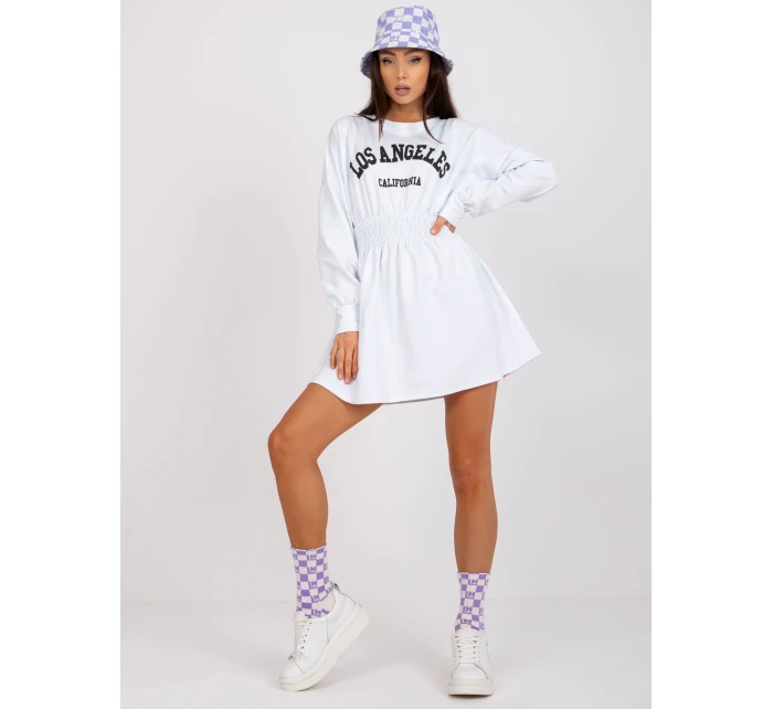 Sukienka DHJ SK model 20961807 biały - FPrice Sukienka DHJ SK model 20961807 biały - FPrice