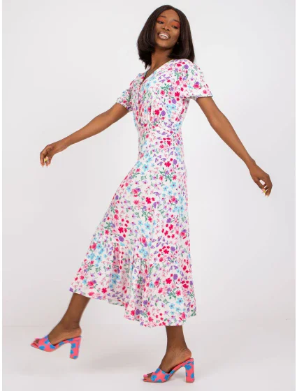 Dámské šaty-RO-SK-ELB-2314-1.39X-ecru Dámské šaty-RO-SK-ELB-2314-1.39X-ecru