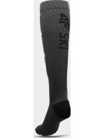 Pánské lyžařské ponožky 4F AW22UFSOM030 tmavě šedé