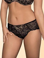 Dámské kalhotky GFP 534 Chantal Černá s béžovou - Gaia