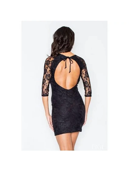 Dámské šaty model 18265785 černé - Figl