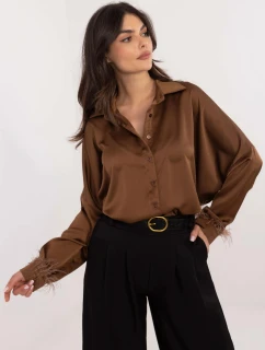 Dámská košile DHJ KS model 21859213 Tmavě hnědá - FPrice