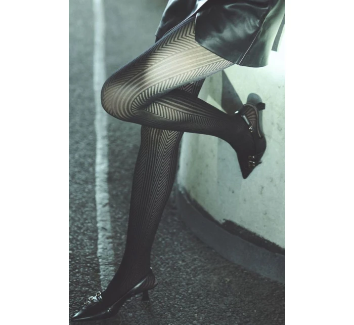 Silné punčocháče - vzor MAVIS Silné punčocháče - vzor MAVIS