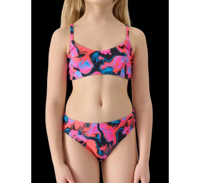 Dívčí dvoudílné plavky JUNIOR model 21436216 - 4F Dívčí dvoudílné plavky JUNIOR model 21436216 - 4F