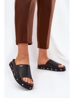 Dámské Sandály Na Platformě S Big Star Černé model 21690741 - Big Star Shoes Dámské Sandály Na Platformě S Big Star Černé model 21690741 - Big Star Shoes