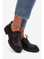 Dámské polobotky z eko kůže černé Adrelle Dámské polobotky z eko kůže černé Adrelle