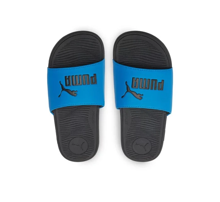 Junior žabky Cool Cat 2.0 Jr 390881 07 Modrá s černou - Puma