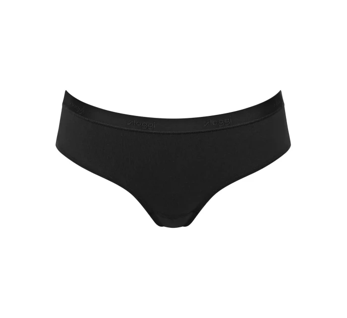 Dámské kalhotky GO Casual Hipster - BLACK - černé 0004 - SLOGGI