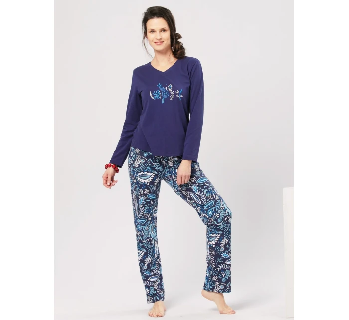 Pyžamo Key LNS 793 B24 long/r S-XL dámské