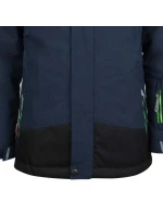 Dětská zateplená bunda pro nepromokavá tmavě modrá model 21350539 - Trollkids