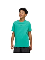 Dětské tričko ESS Small No.1 Logo Tee green 40 model 22063339 - Puma