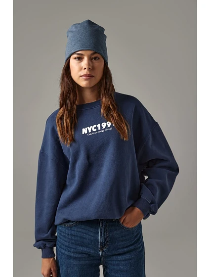 B  čepice 53.0 denim blue model 22549191 - Beechfield