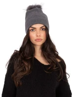 Czapka AT CZ model 21766276 ciemny szary - FPrice Czapka AT CZ model 21766276 ciemny szary - FPrice