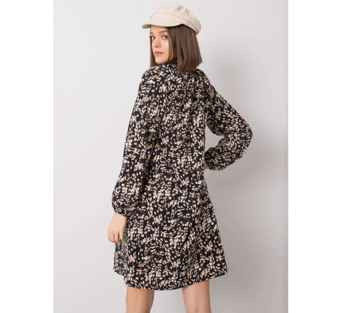 Šaty WN SK R819 1.17 černá a béžová