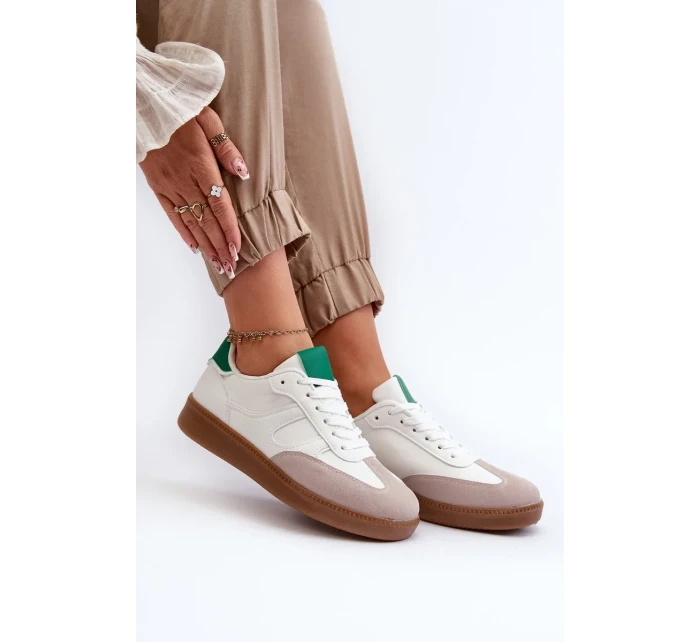 Dámské nízké sportovní tenisky, bílá Uvetta Dámské nízké sportovní tenisky, bílá Uvetta