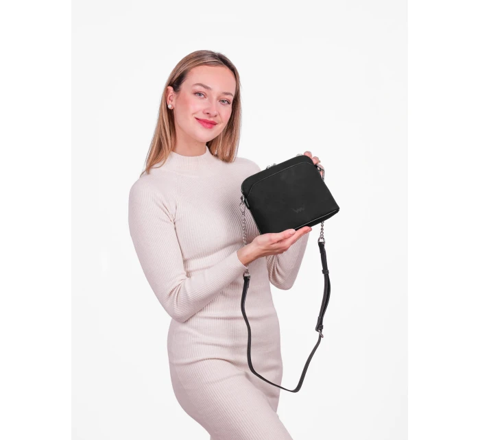 Dámská kabelka Vuch Mini Fossy Suede Black Dámská kabelka Vuch Mini Fossy Suede Black