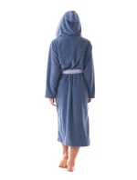 Unisex župan Tampa s kapucí  denim  model 21908464 - Vestis