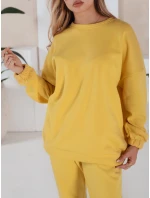Dámská tepláková souprava PREMIUM žlutá Dstreet model 21965892 - FashionStreet