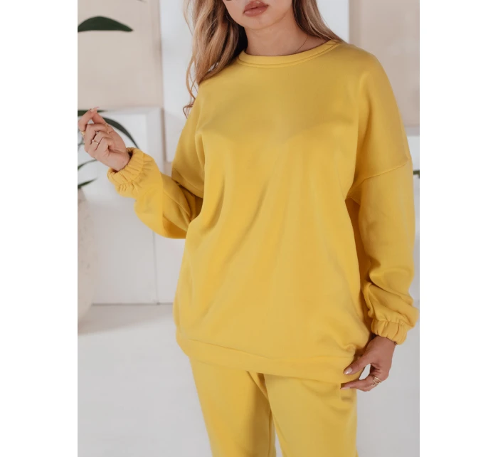 Dámská tepláková souprava PREMIUM žlutá Dstreet model 21965892 - FashionStreet