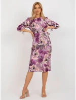 Sukienka LK SK  fioletowy model 21110906 - FPrice