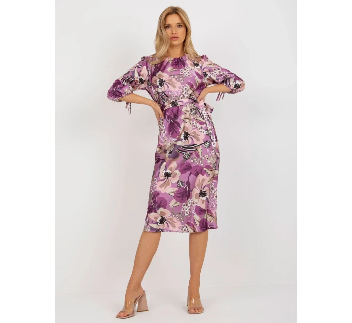 Sukienka LK SK  fioletowy model 21110906 - FPrice