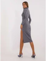 Šaty LK SK 509642.02 šedé Šaty LK SK 509642.02 šedé