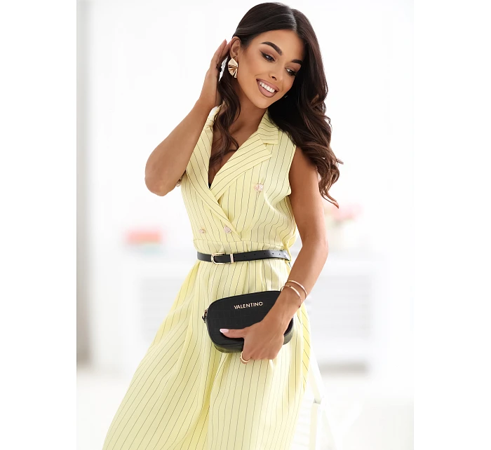 Šaty MI SK A3046.82 světle žluté