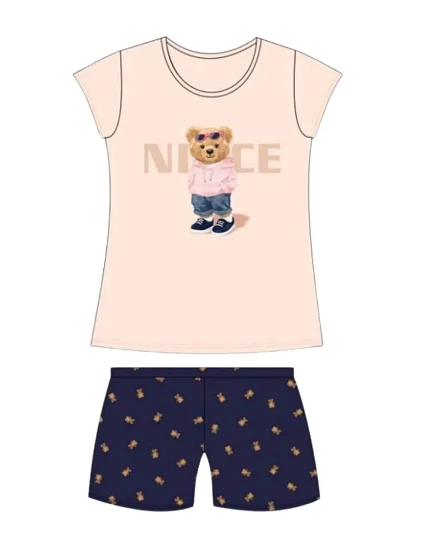 Dívčí pyžamo Kids Girl kr/r 86128 model 20840181 - Cornette Dívčí pyžamo Kids Girl kr/r 86128 model 20840181 - Cornette