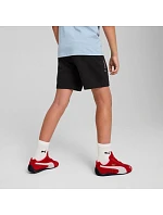 Chlapecké krátké teplákové šortky černé bavlněné model 22202792 - Puma Chlapecké krátké teplákové šortky černé bavlněné model 22202792 - Puma