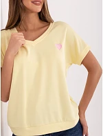 Halenka RV BZ A1259.01P světle žlutá Halenka RV BZ A1259.01P světle žlutá