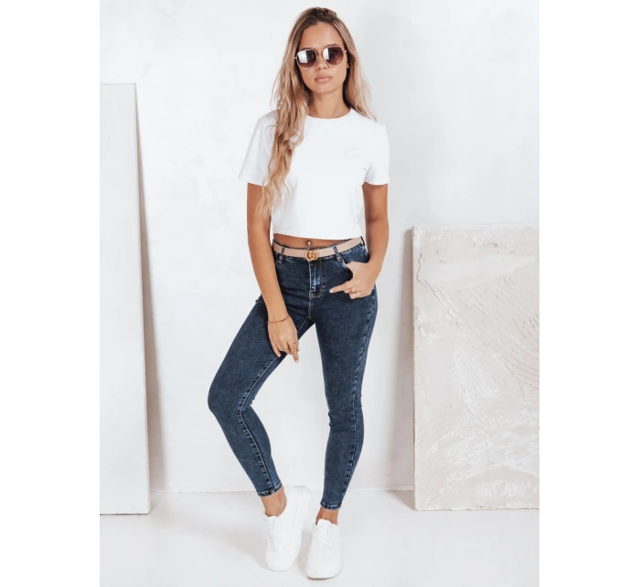 Dámské push up džíny tmavě modré FashionStreet UY2785 Dámské push up džíny tmavě modré FashionStreet UY2785