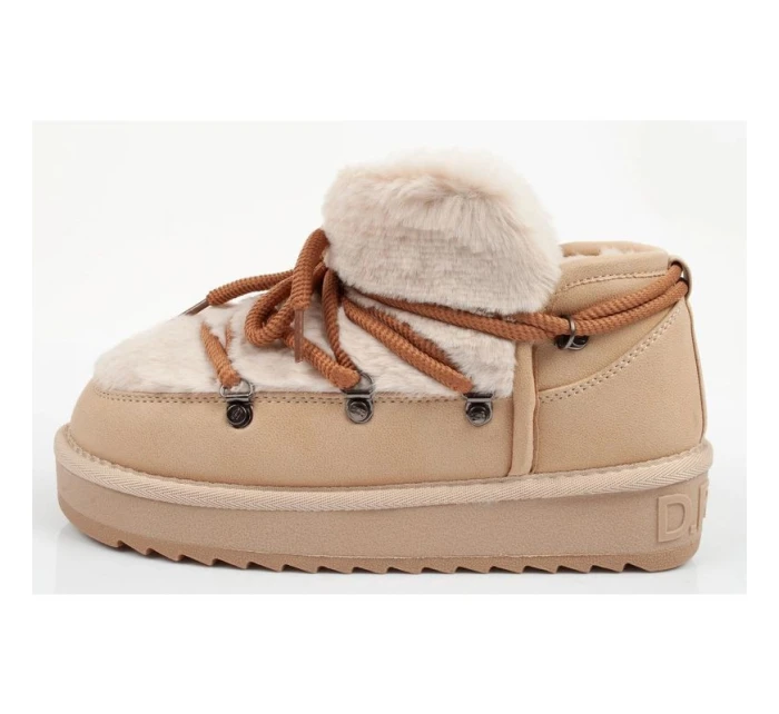 D.Franklin dámské zimní boty [DFSH370011-BEIG] dámské