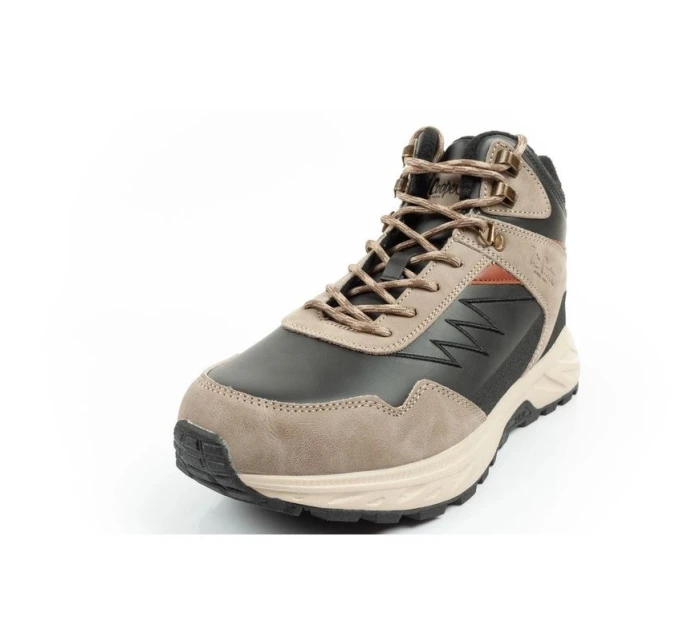 Lee Cooper pánská zimní trekingová zateplená sportovní obuv kotníková béžová černá Lee Cooper pánská zimní trekingová zateplená sportovní obuv kotníková béžová černá