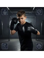 Tréninkové boxerské rukavice Meteor 8 oz, suchý zip, PU Tréninkové boxerské rukavice Meteor 8 oz, suchý zip, PU