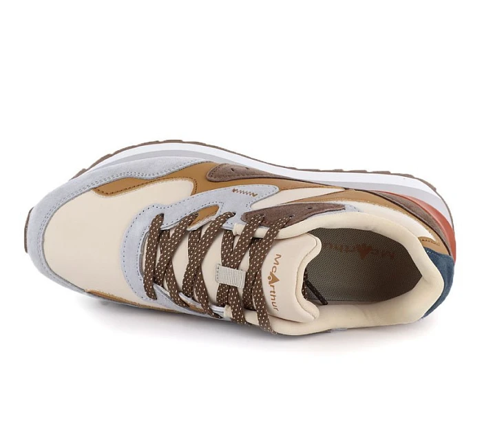 Dámské kožené polobotky hnědé McArthur MA253W