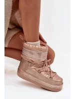 sněhule s šněrováním  WOMEN HIGH Zlaté model 21712550 - O'neill