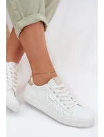 Dámské Tenisky Eko Kůže Big Star TT274020 Bílé Dámské Tenisky Eko Kůže Big Star TT274020 Bílé