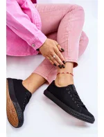 Dámské klasické tenisky Černé Eleya Dámské klasické tenisky Černé Eleya