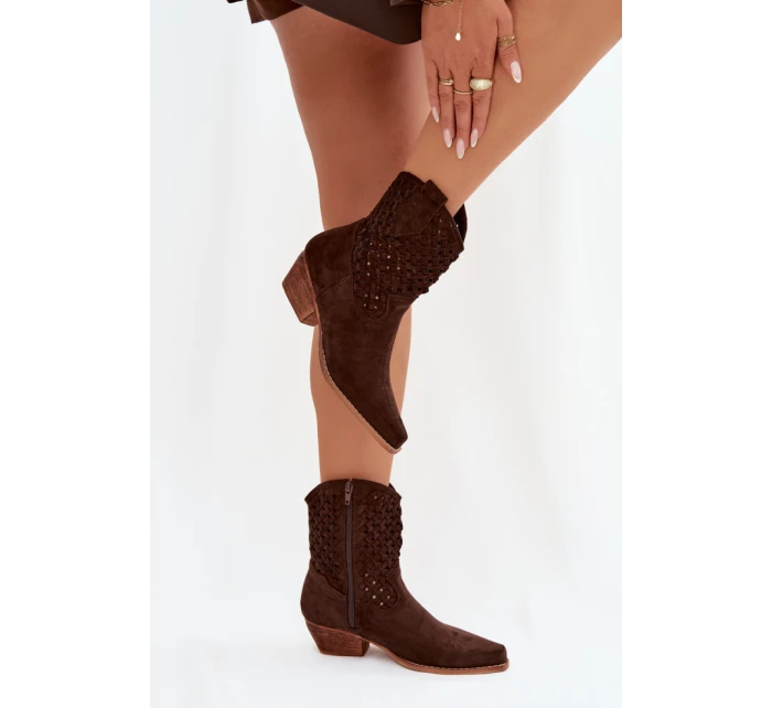 Boty na podpatku  model 223851 Step in style