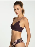 Julimex Simple T-Shirt Bra Dark Plum S-XL