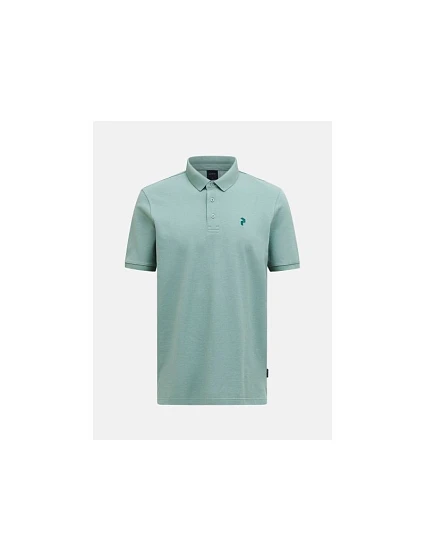 Pánské tričko PEAK PERFORMANCE M Classic Cotton Polo, zelené