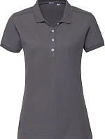 Russell Athletic 566F Dámské elastické piqué polo 10.566F convoy grey