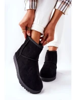 Sněhové Boty S Kožešinou černé model 21565692 - EVENTO Sněhové Boty S Kožešinou černé model 21565692 - EVENTO