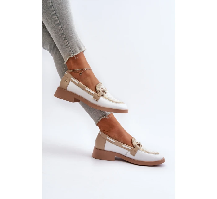 Dámské kožené mokasíny model 21655150 - Maciejka