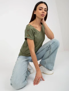 Dámská halenka TW BZ BL model 18027389 khaki - FPrice